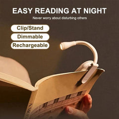 Book Light Reading Lights for Books in Bed Led Book Night Lamp Rechargeable