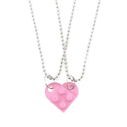 Lego Heart Necklace Valentines Day Gift