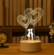 3D Night Light LED  Valentine's Day Gift